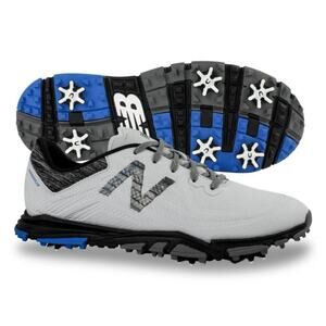 New Balance Minimus Tour Golf Shoes White/Blue Men’s 11 2E Wide Waterproof
